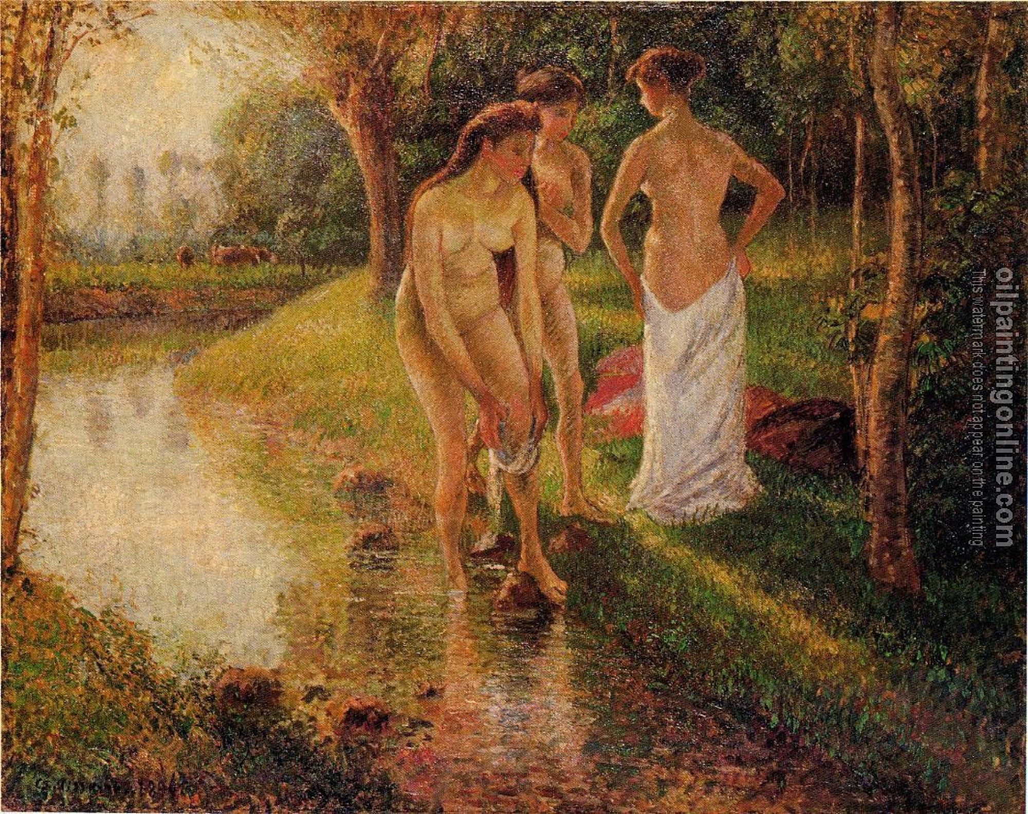 Pissarro, Camille - Bathers